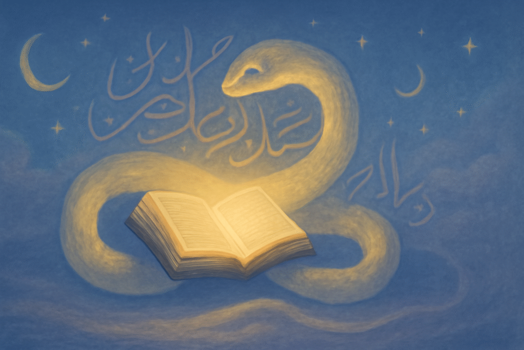 snake dream in islam