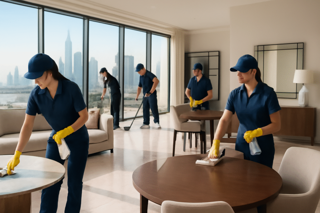 villa deep cleaning services dubai